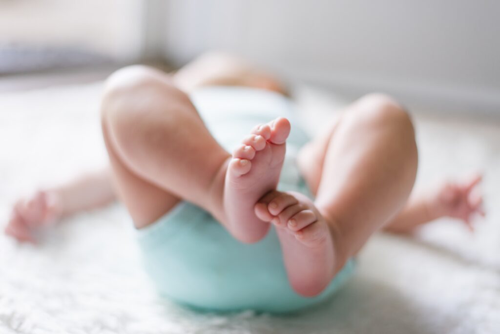 baby voetreflexologie